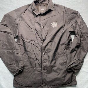 Vans Black Men's Windbreaker Jacket